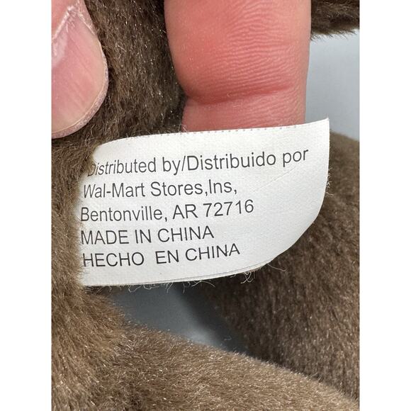 Walmart Chocolate Lab Puppy Dog Plush 18” Stuffed Animal Laying Flat - Picture 8 of 11